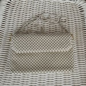 NWOT Cream evening wear purse